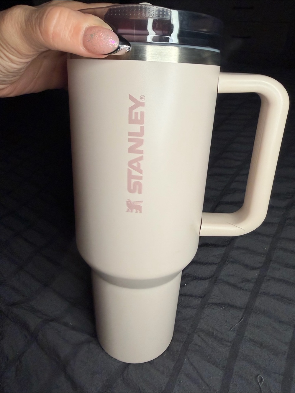 Stanley Quencher ProTour Flip Straw 40 oz Quartz Swirl Cream Tumbler NEW Box